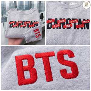 Sudadera Bordada OEM ODM BTS Arirang World Tour, Camiseta de Merchandising Kpop, Camiseta Inspirada en el Concierto de BTS, Cuello Redondo, Regalo para Fans del Ejército, Unisex - Product Image 3