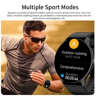 Reloj Inteligente ZL02 con Llamadas para Android, Resistente al Agua IP67, Ritmo Cardíaco, Presión Arterial y Oxígeno en Sangre, para Hombre y Mujer