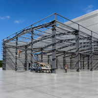 Structure en acier préfabriquée robuste, durable et évolutive pour centre commercial, magasin, centre d'achats, bâtiments métalliques préfabriqués
