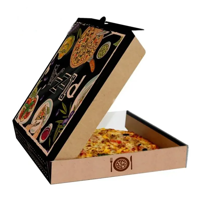 Lege Kartonnen Grote/Kleine Afmetingen 6 13 14 24 Inch Pizza Box Caixa De Pizza