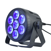 Mini projecteur LED 7*20W RGBW 4-en-1 haute luminosité pour scène, éclairage coloré pour fêtes, concerts, mariages, pleine couleur
