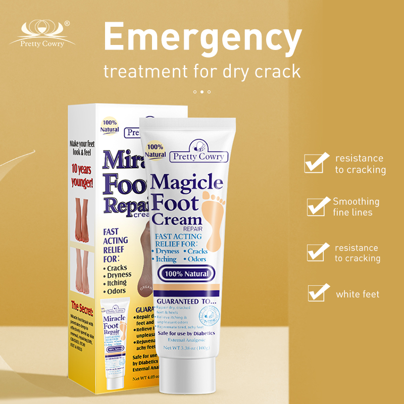 private label Honey foot cream Moisturizes and callus remover foot creamfoot spa creams prevents dryness foot cream