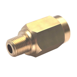 Adaptateur de valve de régulation de pression de carburant en laiton NPT 1/8-27 compatible avec le boîtier de filtre à carburant diesel 24V 12 soupapes 5.9L 6.7L Ram Cummins - Product Image 2