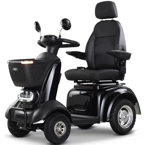 Voiturette de golf électrique de haute qualité 800W 48V longue portée, carrosserie fermée, 14 pouces, familiale, 3 passagers, scooter électrique 4 roues - Product Image 2