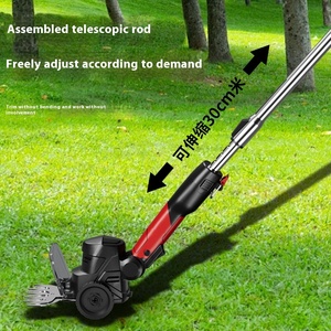 Tondeuse à haies multifonctionnelle rechargeable à batterie lithium en promotion pour jardin et arbres à thé, avec double lame de taille - Product Image 3