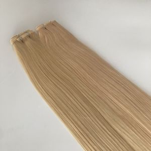 Extensions de cheveux invisibles à trame plate 100% cheveux humains vierges, sans retour de cheveux, <span class=keywords><strong>extension</strong></span> à trame plate - Product Image 1