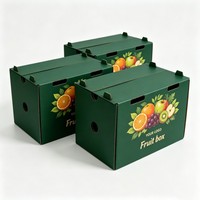Boîtes d'emballage pour fruits personnalisées écologiques, boîtes en papier recyclables pour fruits frais
