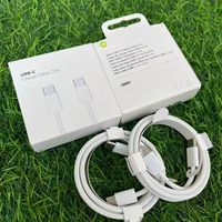 Câble de charge rapide USB-C 60W PD de 1m, 3FT, 6FT, à chargement rapide, câbles de données Type-C vers Type-C pour IP 15 16 17 PRO - Vente Flash