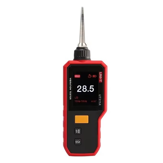 UNI-T UT311A/UT312A Industrial Testing Dedicated Handheld Probe Analyzer Vibrometer Digital Vibration Tester 2.4" TFT Color