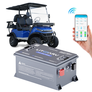 Batería de Litio para Carro de Golf de 72v 48v 36v para Baterías de Iones de Fosfato de Hierro de 51.2v 105ah 100ah 200ah 280ah 48 Voltios - Product Image 1