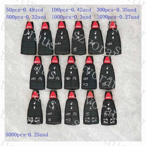 Bán buôn chìa khóa xe 5 nút từ xa bắt đầu fobik phím cao su nút Pad thay thế (RST/thân cây) cho Chrysler Dodge Jeep - Product Image 6