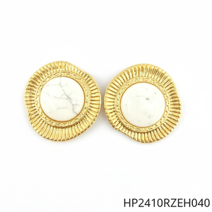 Orecchini lampadario alla moda da donna Design elegante alla moda carino per qualsiasi festa di Outfit realizzato in ottone classico accessorio etnico - Product Image 1