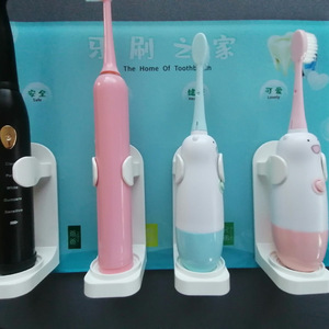 ที่วางแปรงสีฟันไฟฟ้าแบบติดผนัง วัสดุ ABS ไม่ต้องเจาะฐาน สำหรับแปรงสีฟันไฟฟ้า - Product Image 2