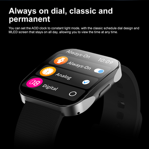 Montre connectée rectangulaire AMOLED U19 à succès, étanche IP68, assistant vocal IA 5G, <span class=keywords><strong>boussole</strong></span>, appels, paiement, suivi du sommeil - Product Image 5