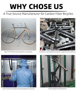 Vélo de montagne professionnel à <span class=keywords><strong>cadre</strong></span> rigide en fibre de <span class=keywords><strong>carbone</strong></span>, léger et durable, 29 pouces, <span class=keywords><strong>27</strong></span>,<span class=keywords><strong>5</strong></span> pouces, tout terrain, vélo de randonnée - Product Image 4