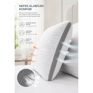 Coussin matelassé en silicone Karden Flower, lot de 2, 50x70 cm, respirant, sans odeur, régulateur de température - Product Image 2