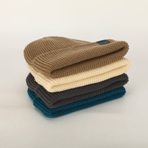 หมวกบีนนี่ไหมพรมอะคริลิก 100% สีพื้น แฟชั่นใหม่ ปรับขนาดได้ ใส่ได้ทั้งชายหญิง สไตล์สตรีท  รับสกรีนโลโก้ - Product Image 2