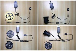 Trang Chủ Trang Trí LED Cảm Biến Ánh Sáng Trong Màu Trắng 12V PIR Cảm Biến Chuyển Động Phát Hiện Chuyển Động - Product Image 5