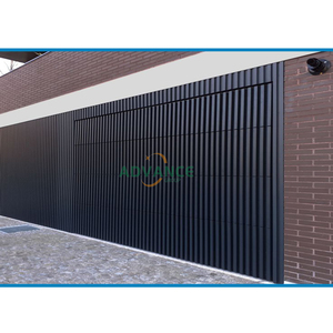 <span class=keywords><strong>Porte</strong></span> <span class=keywords><strong>de</strong></span> garage <span class=keywords><strong>sectionnelle</strong></span> automatique à grille métallique en aluminium pour usage résidentiel - Product Image 3