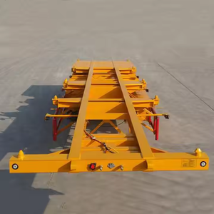 Semi-remorque à caisse en acier à 4 essieux de 40 pieds et 20 pieds avec une charge utile de plus de 30 000 kg - Product Image 5