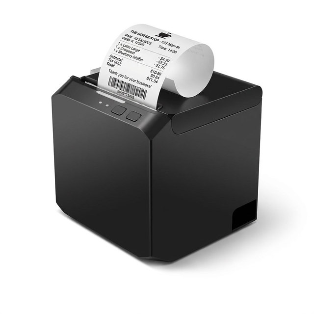 Desktop 203DPI 80mm Thermal Receipt Barcode Printer with USB 260mm/s High Speed Printing Auto Cutter HCC-POS896