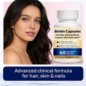 Compléments de bien-être Astaxanthine avec biotine en capsules Formule antioxydante <span class=keywords><strong>et</strong></span> de soutien à la beauté pour les cheveux, la peau <span class=keywords><strong>et</strong></span> les ongles - Product Image 2