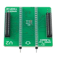 Carte adaptateur originale NAND TSOP48 FIXED V2 XGecu TL866II Plus Programmeur universel SPI Flash sans socket ZIF TSOP48 OLIVER