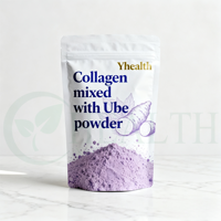 Collagène marin hydrolysé Yhealth avec poudre naturelle d'igname violette Ube |   Fournisseur de compléments alimentaires pour régime beauté super-alimentaire