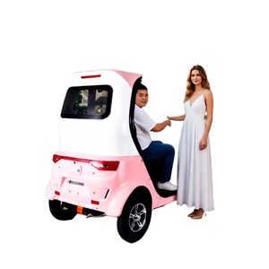 Electric Car Leo 4 Seats 101-200Km Range LED Headlight Fast <b>Charge</b> <b>3</b>-5H - Product Image 4