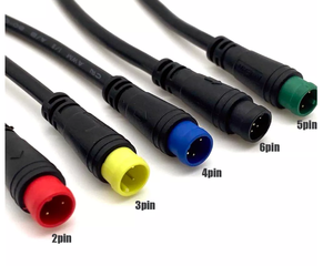 ขั้วต่อกันน้ำ IP65 12V 3A รุ่น M7 M8 2-6 พิน แบบตัวผู้ตัวเมีย วัสดุ PVC สำหรับ<span class=keywords><strong>จ</strong></span>ักรยานไฟฟ้า ไฟ LED มอเตอร์ แบตเตอรี่ <span class=keywords><strong>สาย</strong></span>ทองแดง - Product Image 3