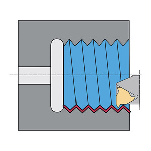 Bsnr16 Internal Threading <b>Tool</b> Ferrule 25 Mm Diameter 45 Mm Length For <b>Lathe</b> Machine Tap Cutting <b>Tools</b> - Product Image 1