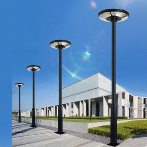 IP65 Waterproof UFO 370 SMD5730 LED Solar Street Light 500W Outdoor Garden DC Battery Operated Motion Sensor - Product Image 1