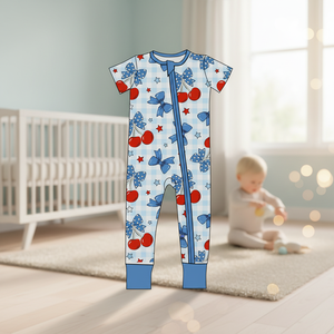 Babylovey - Mameluco de Fibra de Bambú Orgánica para Bebé Recién Nacido, Bonito y Suave, de Manga Corta, para Dormir, Pijama para Bebé - Product Image 5