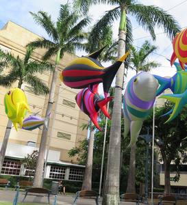 Inflables gigantes para publicidad, decoración al aire libre, modelo inflable gigante personalizado, <span class=keywords><strong>pez</strong></span> decorativo grande - Product Image 3