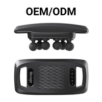 Appareil de massage corporel complet avec puce intelligente, grande zone de massage, matrice circulaire, pistolet de massage à 10 têtes, 9 réglages de vitesse, rechargeable par USB