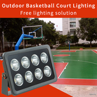 Top Qualité Haute Lumen Projecteur En Plein Air Ip65 150W 200W 300W 400W 500W 600W de Basket-Ball Cour Stade Led Projecteur