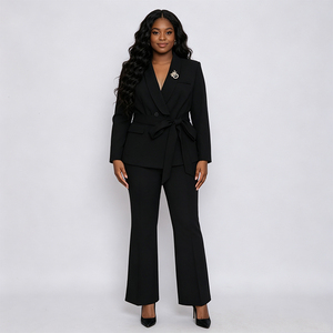 Factory Direct Sales Vintage <b>Plus</b> <b>Size</b> Office Wear Elegant Ladies Office Wear Suit Women Fashion Office Wear - Product Image 3