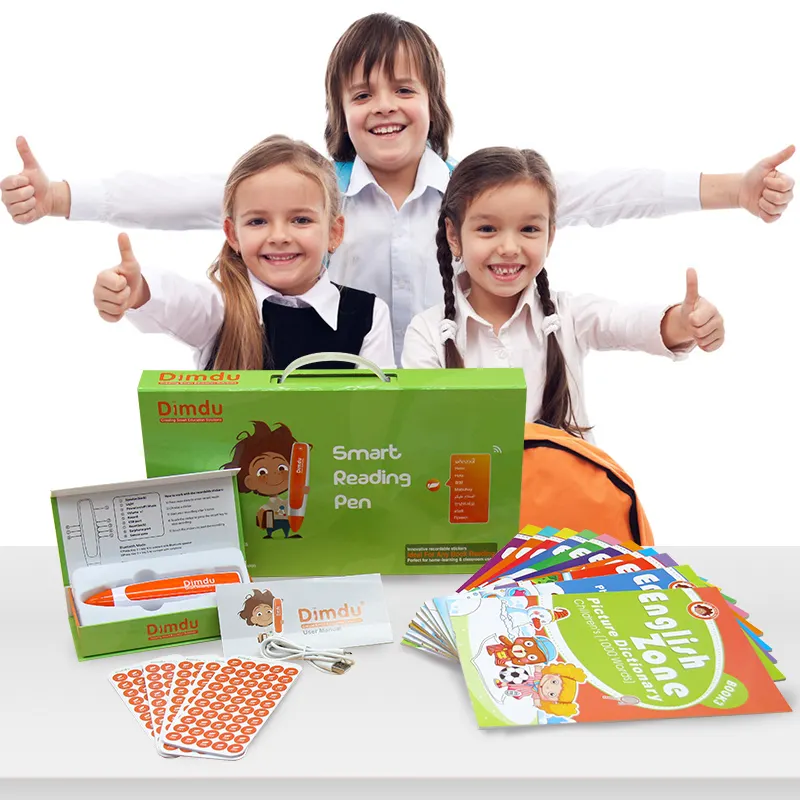 Kinder lernen Arabisch Englisch Französisch Sprechen Lese stift Ladegerät Spielzeug Zubehör USB Power Battery Style Kabel