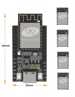 Carte de développement sans fil Tiny Dev Board WT9932CX-Tiny ESP32 basée sur le module Wi-Fi BLE ESP32 C2 C3 C5 C61 pour la maison intelligente