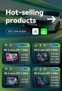 Pemutar Multimedia Mobil, Layar ANDROID Navigasi Multimedia Layar Android untuk Mobil 9 "2DIN GPS Mobil Auto Audio Stereo