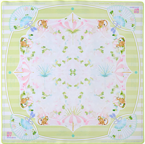 Tapis portable de luxe en néoprène 33x33 pouces, série Ohmy, tapis Capri pour le mahjong américain et les jeux de poker - Product Image 1