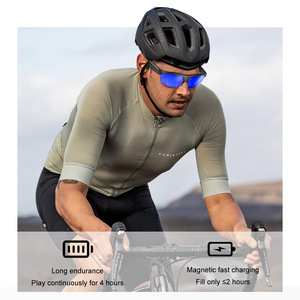 Smart Glasses L01 <b>Bluetooth</b> Calling Music Playback Noise Reduction Cycling Sunglasses Black Transparent Orange Blue Pink - Product Image 4