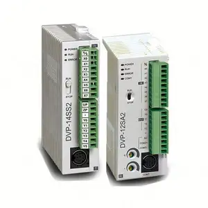 En stock Delta DVP12SS211S PLC Sistema de controlador de programación PLC con armarios de control