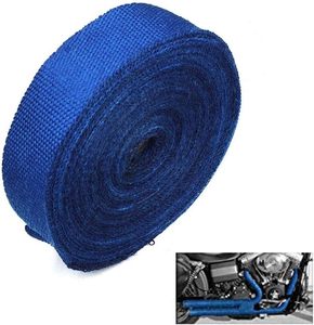 Tubo de <span class=keywords><strong>escape</strong></span> de motocicleta de alta temperatura envoltura térmica fibra de vidrio <span class=keywords><strong>cinta</strong></span> <span class=keywords><strong>aislante</strong></span> térmica rollo protección térmica - Product Image 6
