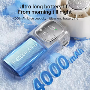 3600MAh 15000Rpm Có Thể Sạc Lại Người Hâm Mộ Làm Mát Tay Fan Cooler Xách Tay Điện Tốc Độ Cao Ngoài Trời Mini Làm Mát Không Khí Turbo Fan - Product Image 5