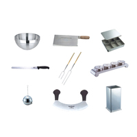 Ensemble complet d'équipement et de fournitures de restaurant Fourniture d'équipement de cuisine pour restaurant commercial