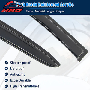 Déflecteurs de vitres pour Mercedes-Benz X156 GLA 15-20, pare-soleil adhésifs - Product Image 3