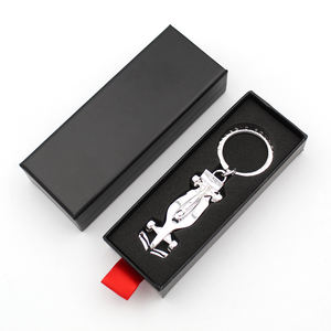 Portachiavi in Metallo all'Ingrosso di Alta Qualità, Personalizzabile con Placcatura Colorata, Souvenir Auto F1 3D per Regalo - Product Image 4
