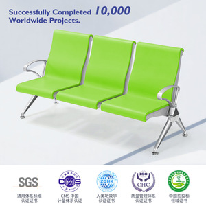 Sillas de espera Yijiahao S3013 de tres asientos con reposabrazos para uso en aeropuertos y hospitales - Product Image 5