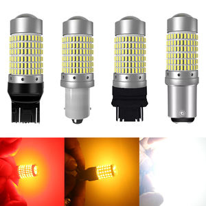 Accessoires automobiles, moto et voiture, ampoule LED 3157 7443, lampe à commutation, feux de jour, T25 P27W P27/7W 3014SMD 12v 24v - Product Image 5